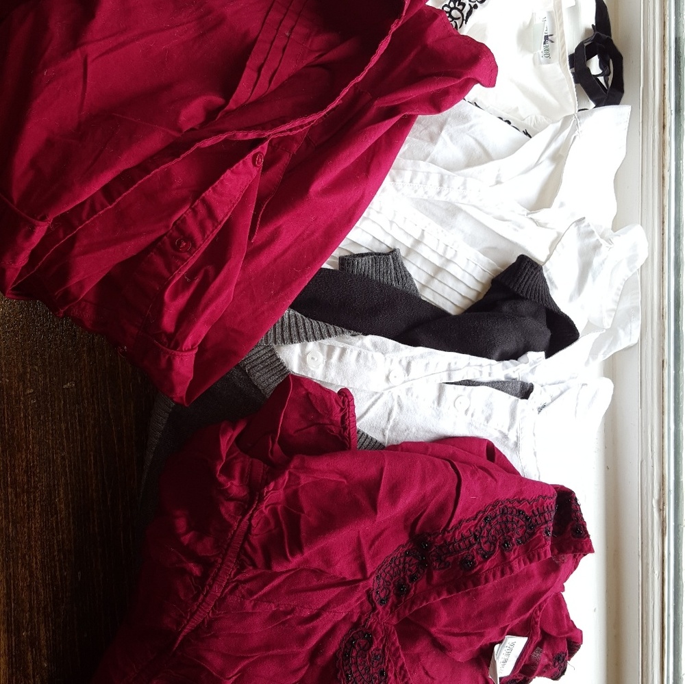 Maternity dress shirts